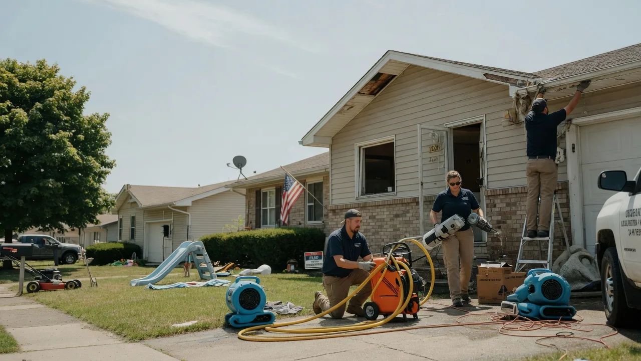 Water Damage Restoration in Porum, OK near me